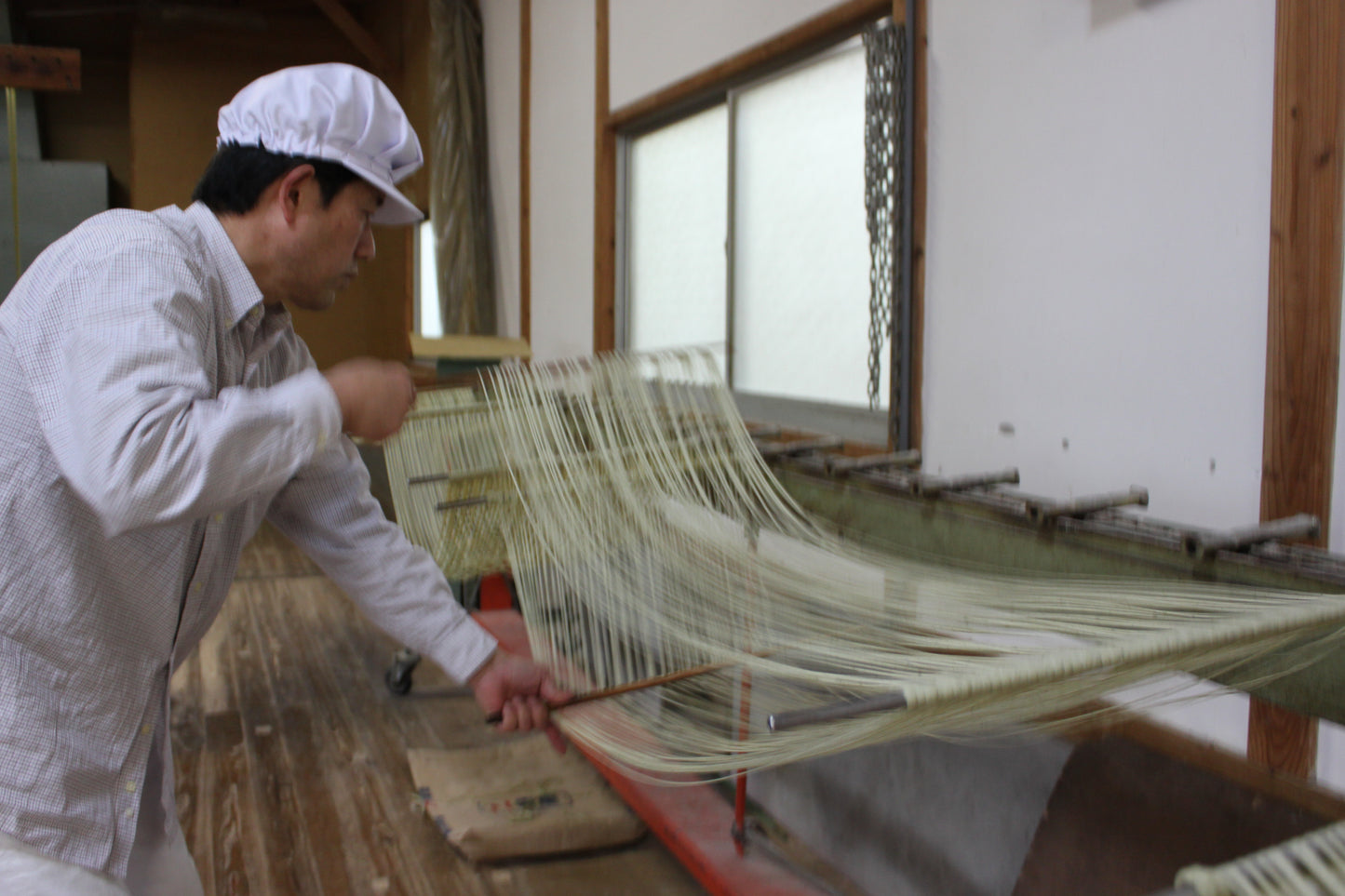 <ギフトセット>手延べ よもぎうどん