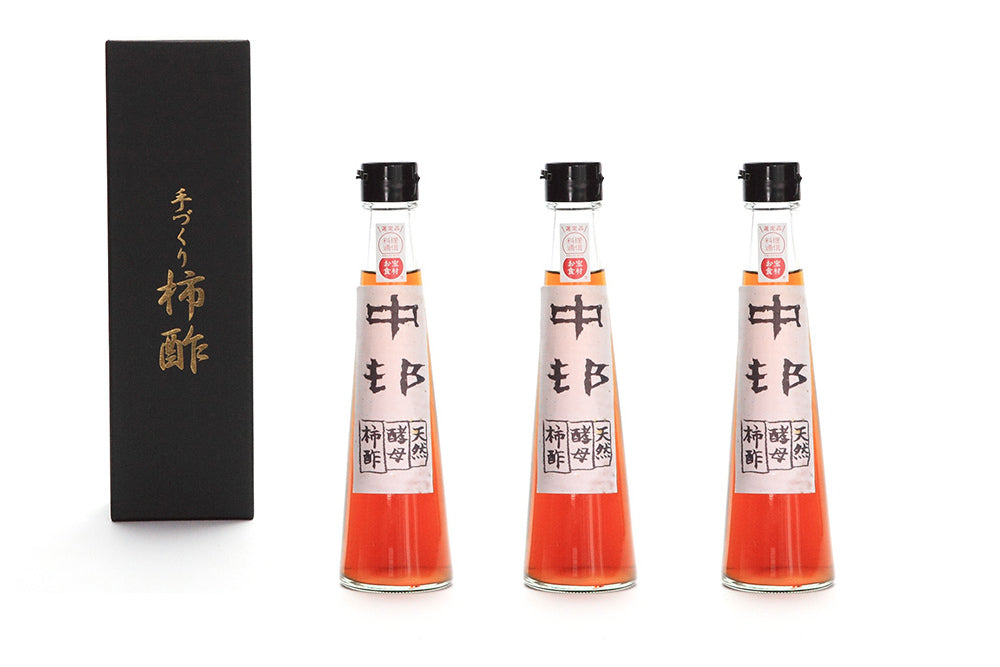 <ギフトセット> 奇跡の柿酢 熟成酢【業界誌 (料理通信) お宝食材コンテスト ベスト20選出】